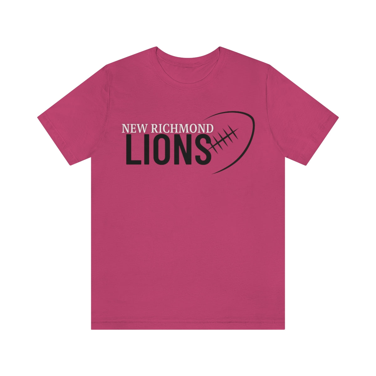 Lions Football Unisex Jersey Short Sleeve Tee