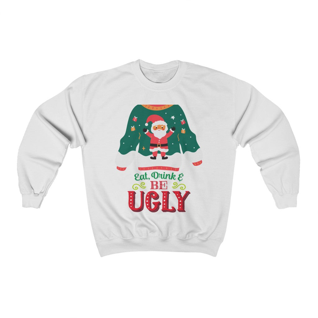 Ugly Christmas Sweater Heavy Blend™ Crewneck Sweatshirt