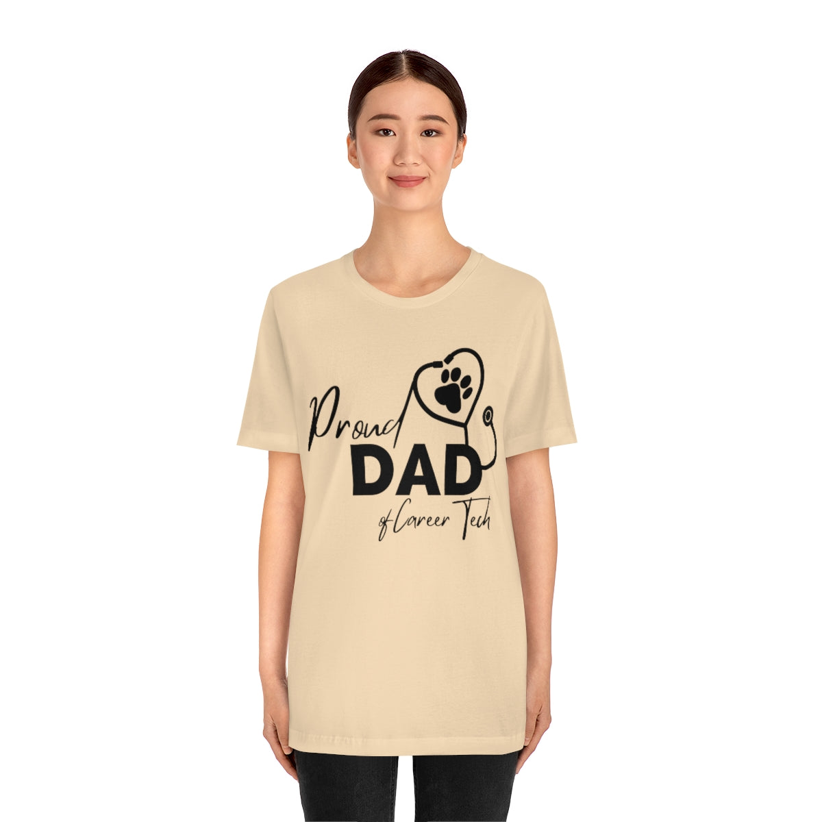 Proud Dad of Career Tech Student  Jersey Short Sleeve Tee