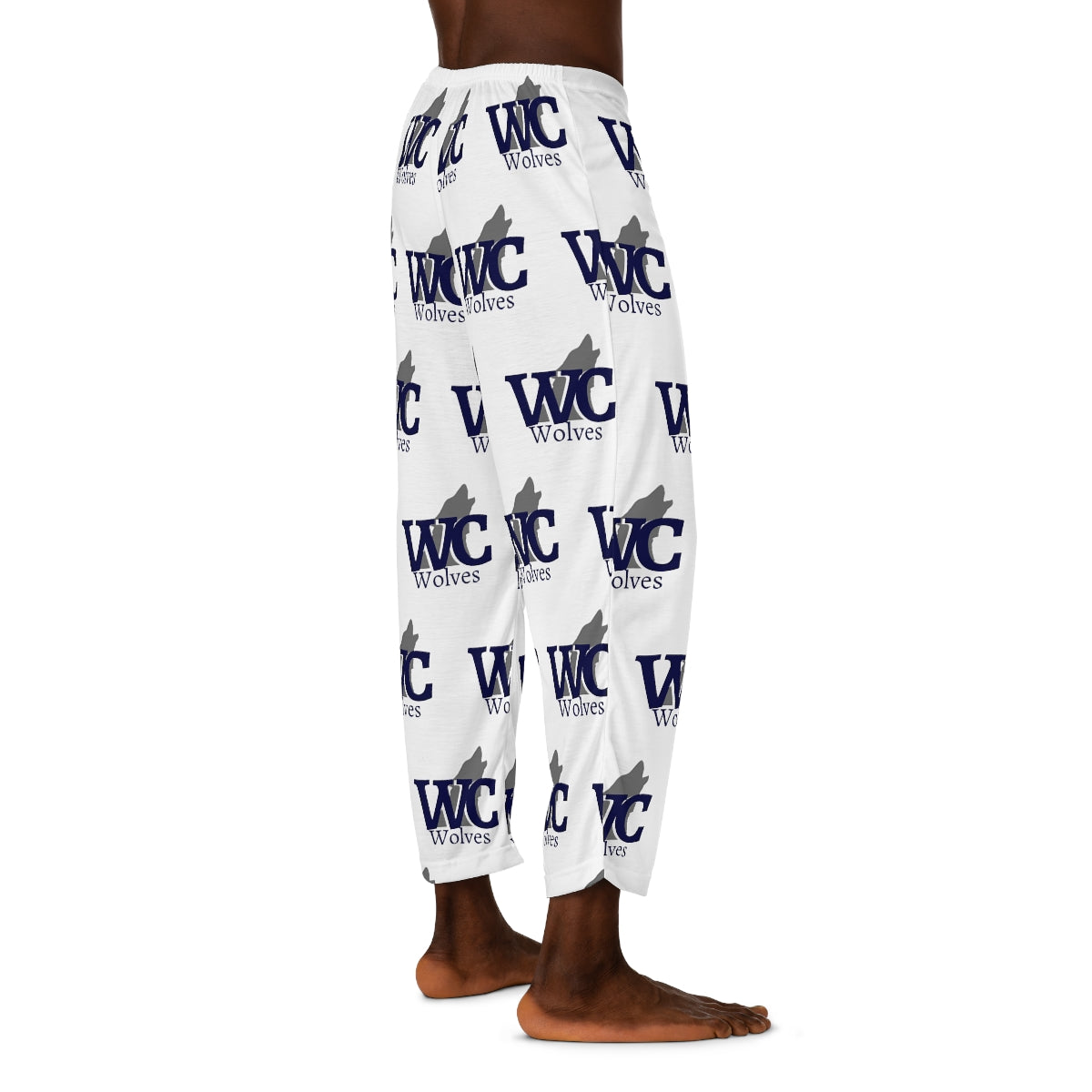 Wolves Men's Pajama Pants (AOP)