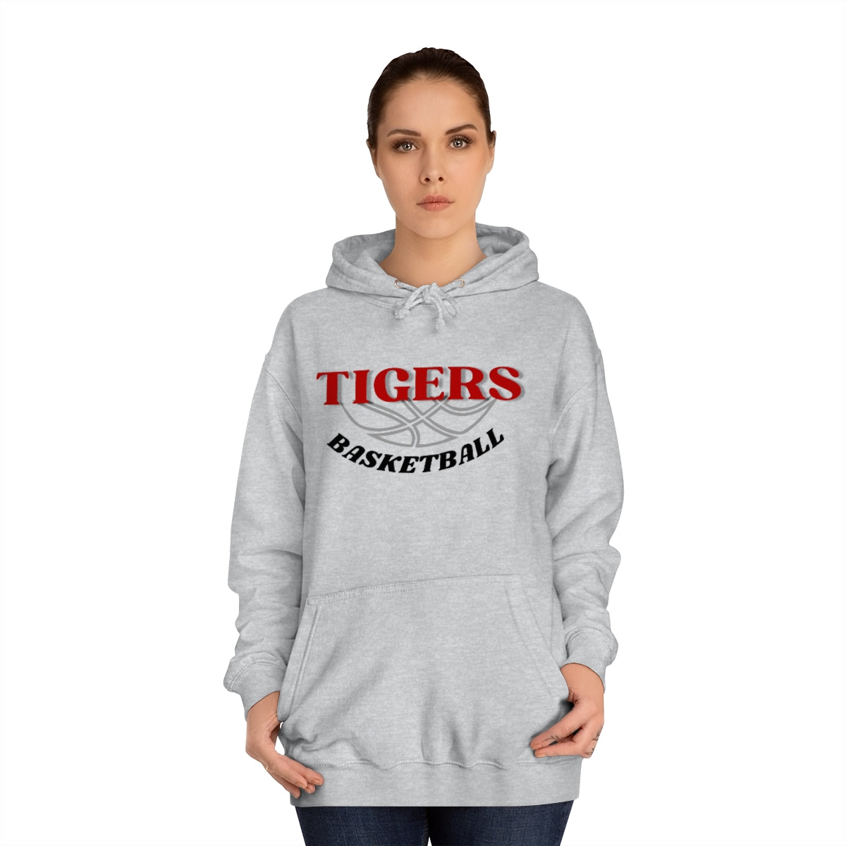 Tigers Unisex College Basketball  Hoodie