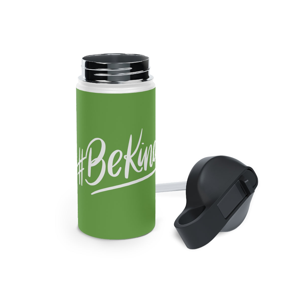 Be Kind Stainless Steel Water Bottle, Standard Lid