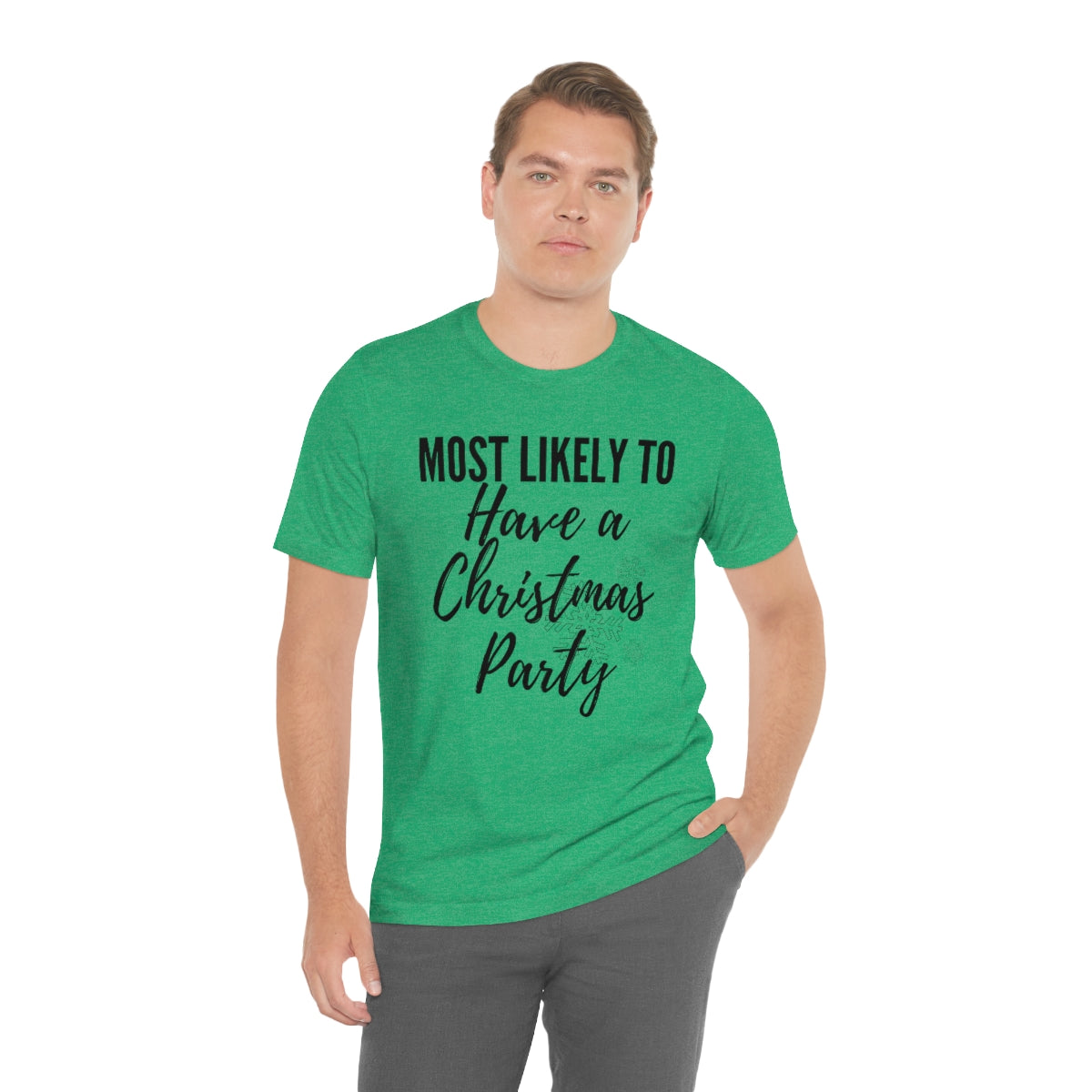 Christmas Party Unisex Jersey Short Sleeve Tee