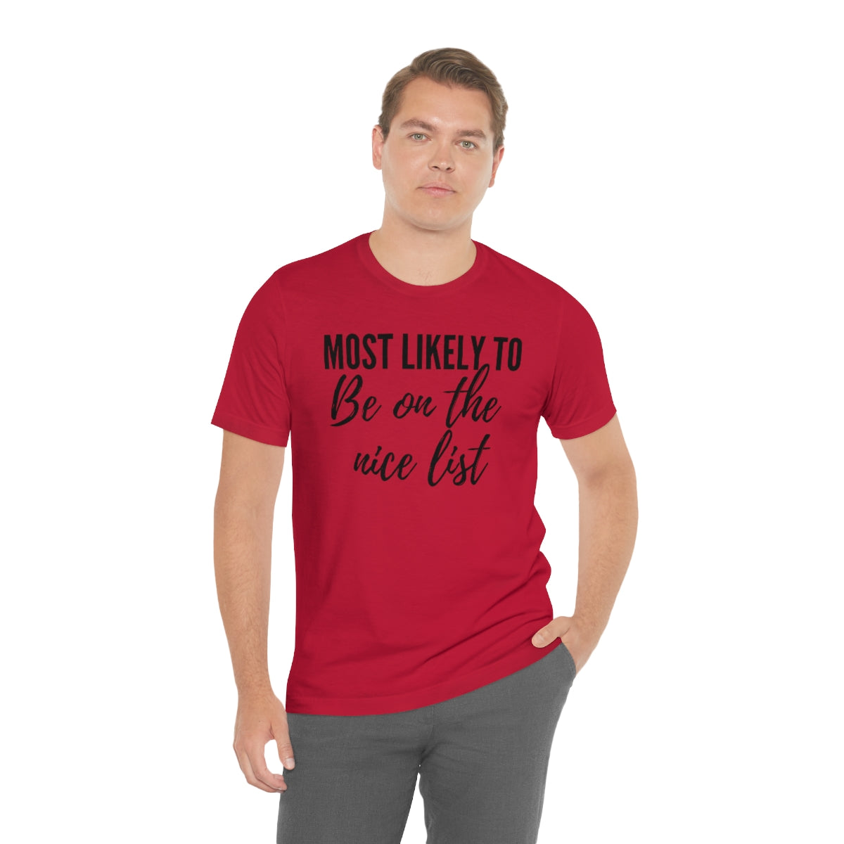 Nice List Unisex Jersey Short Sleeve Tee