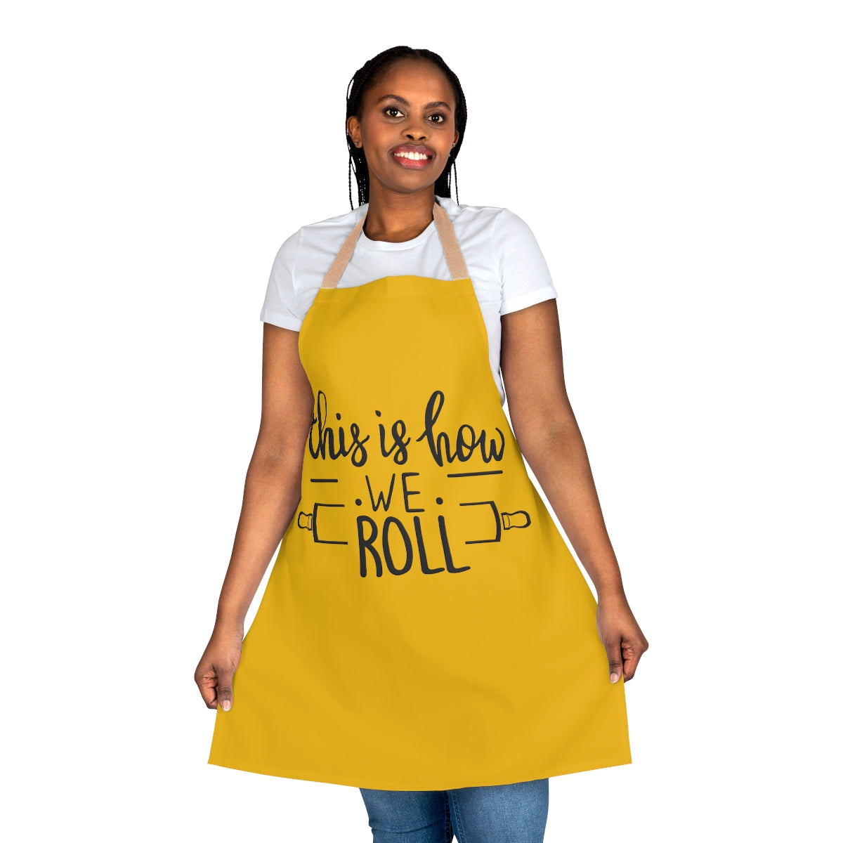 How We Roll Apron (AOP)