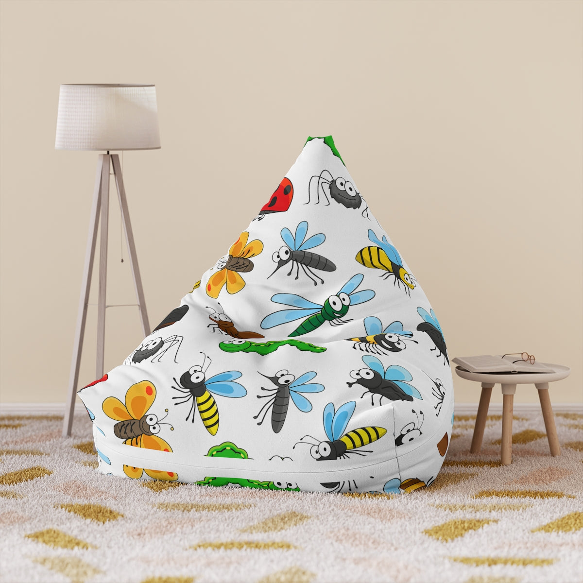 Bugs Bean Bag Chair Cover (Filling Sold Separately)