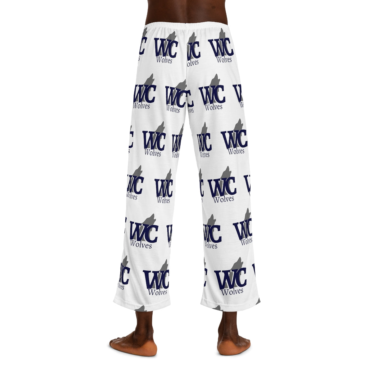 Wolves Men's Pajama Pants (AOP)