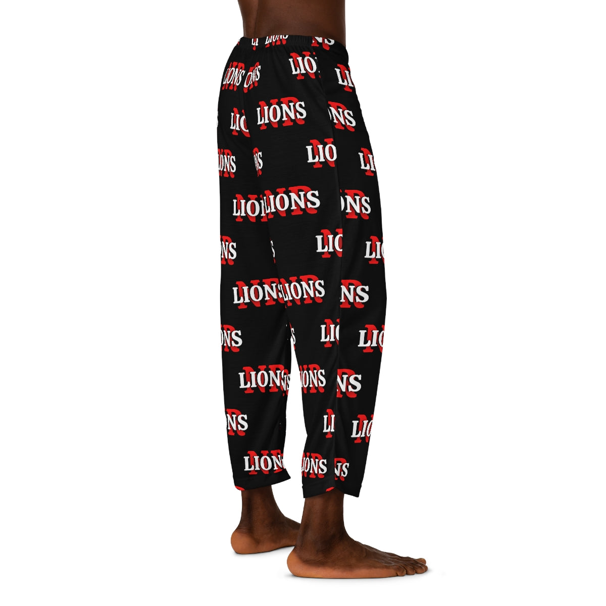 Lions Men's Pajama Pants (AOP)