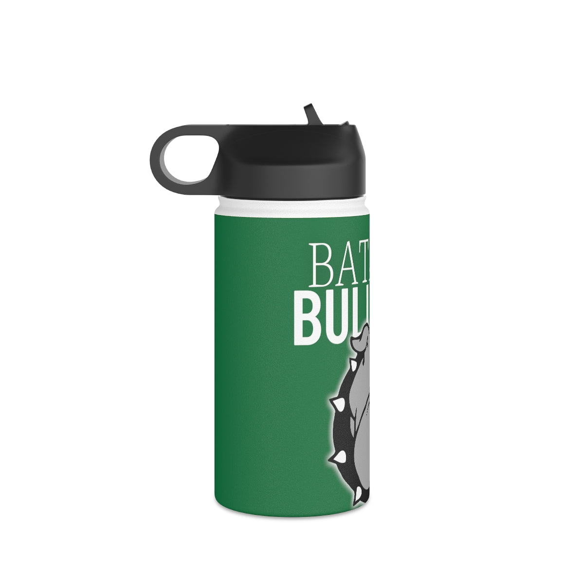 Bulldogs Stainless Steel Water Bottle, Standard Lid