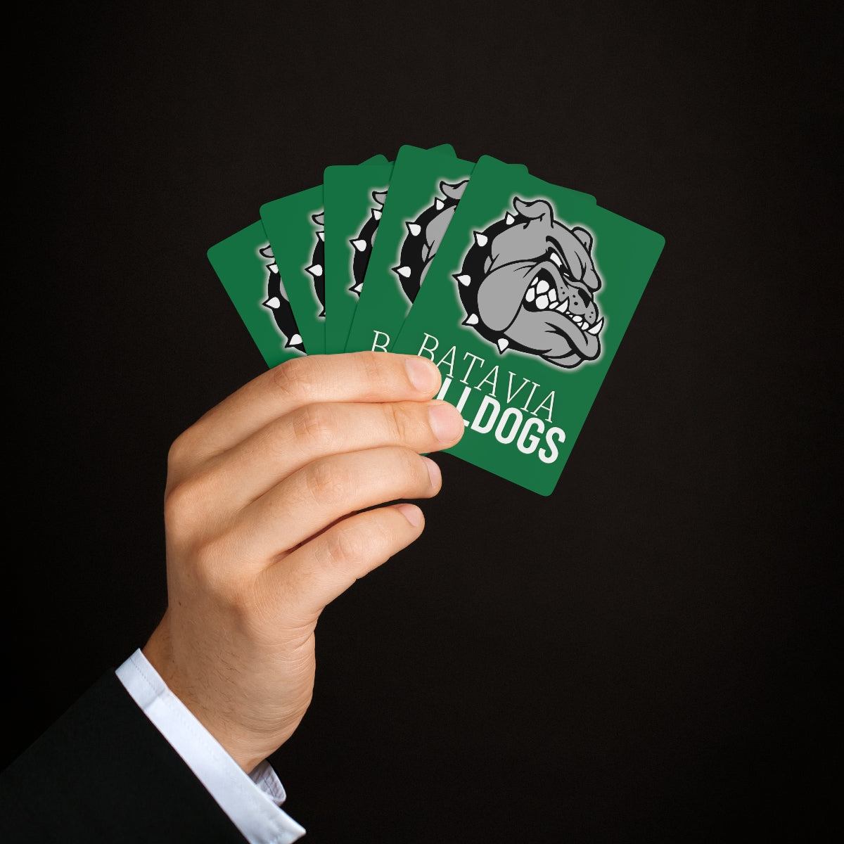 Bulldog Custom Poker Cards