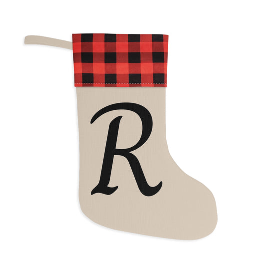 "R" Christmas Stocking