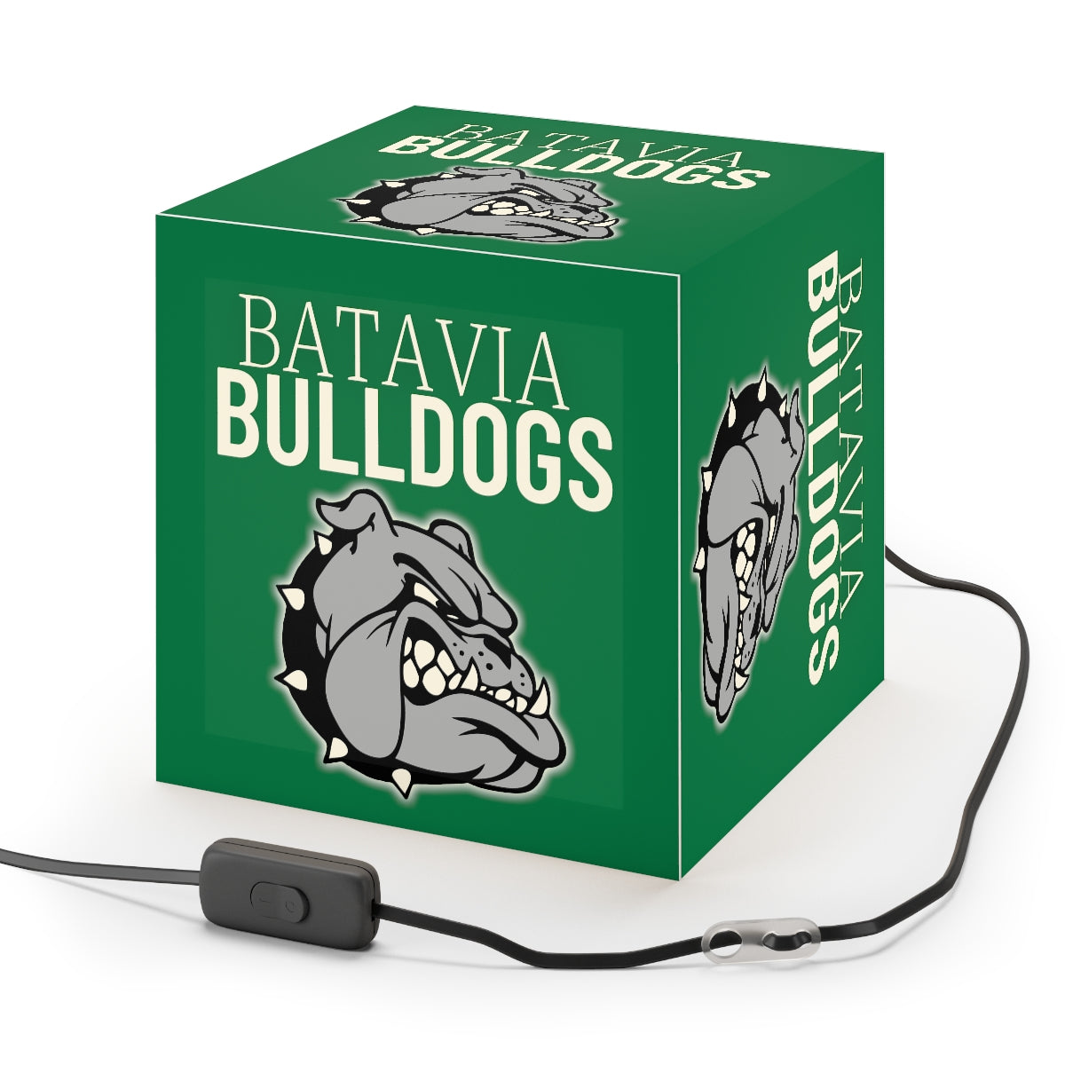 Bulldogs Light Cube Lamp