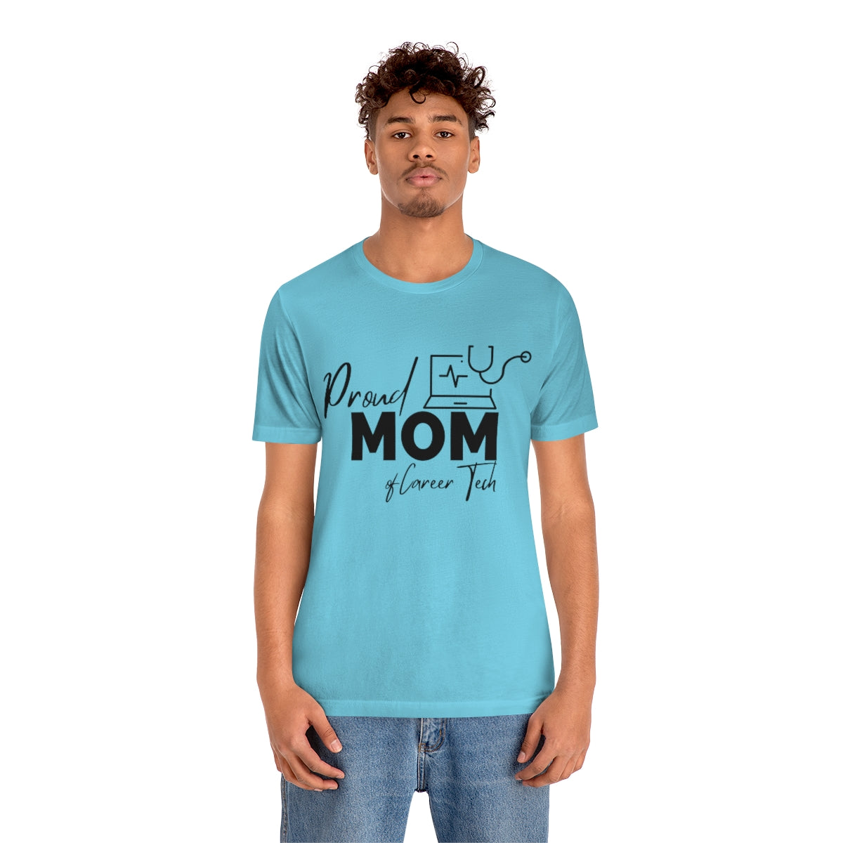 Proud Mom of Career Tech Student Unisex Jersey Short Sleeve Tee