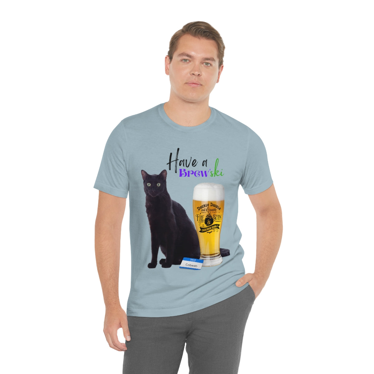 Black Cat Unisex Jersey Short Sleeve Tee