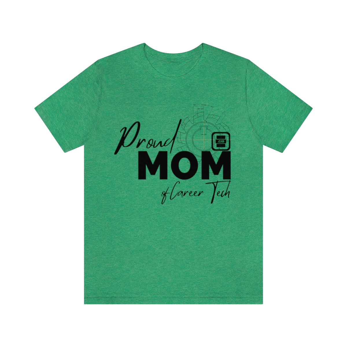 Proud Mom of Career Tech Student Jersey Short Sleeve Tee