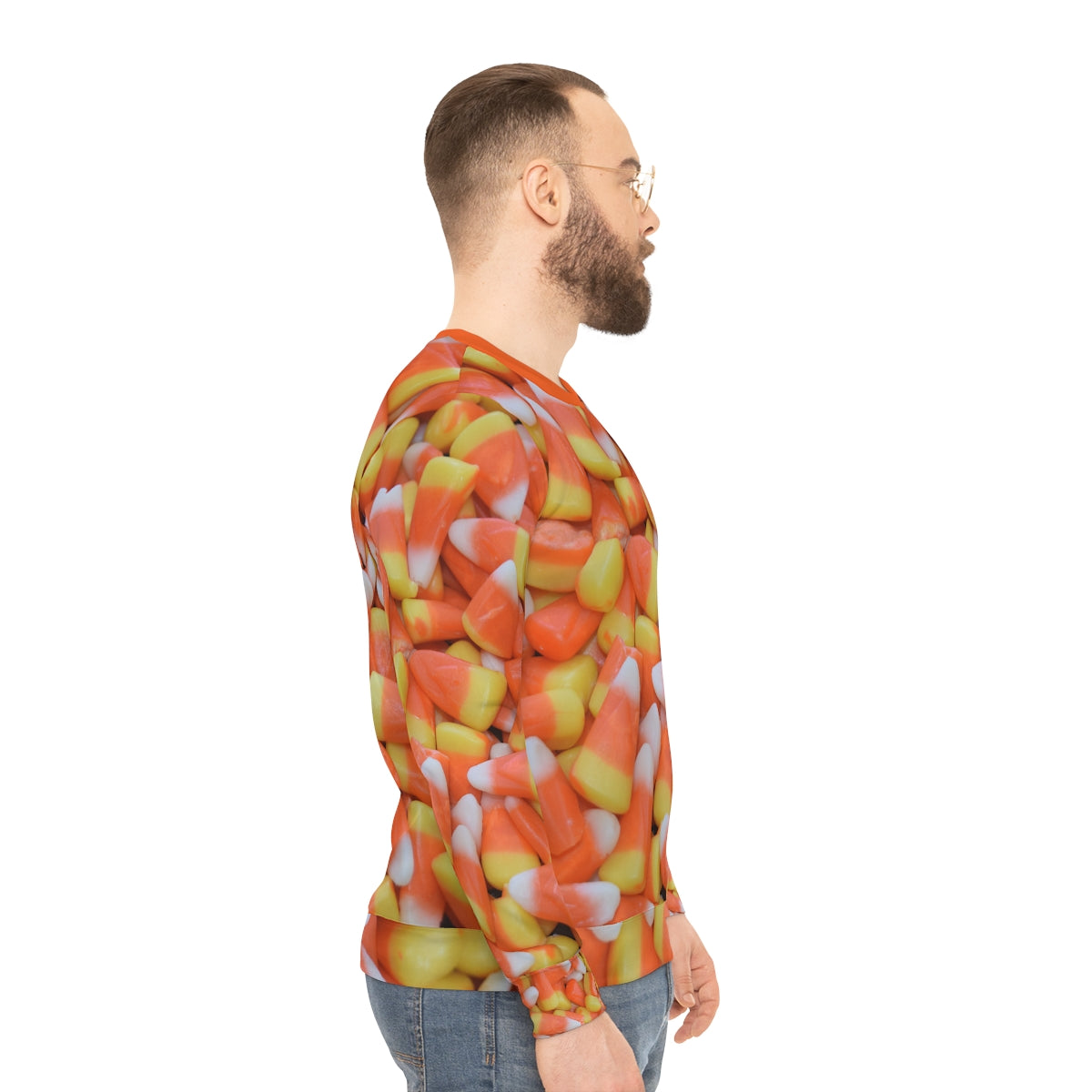 Candy Corn Lightweight Sweatshirt