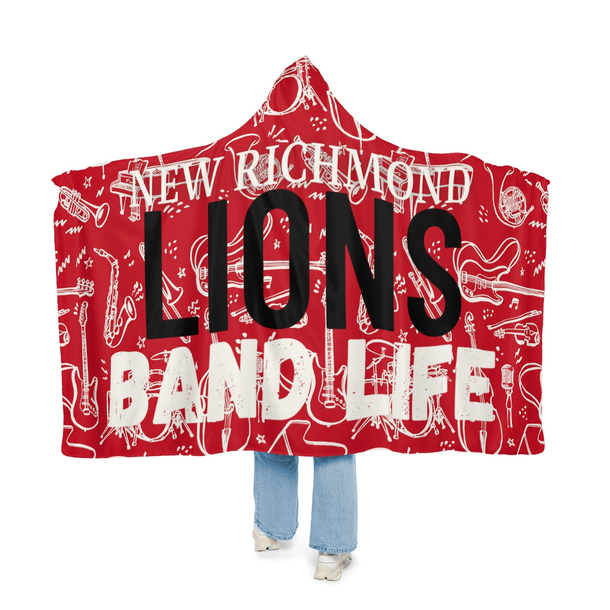 Lions Band Snuggle Blanket