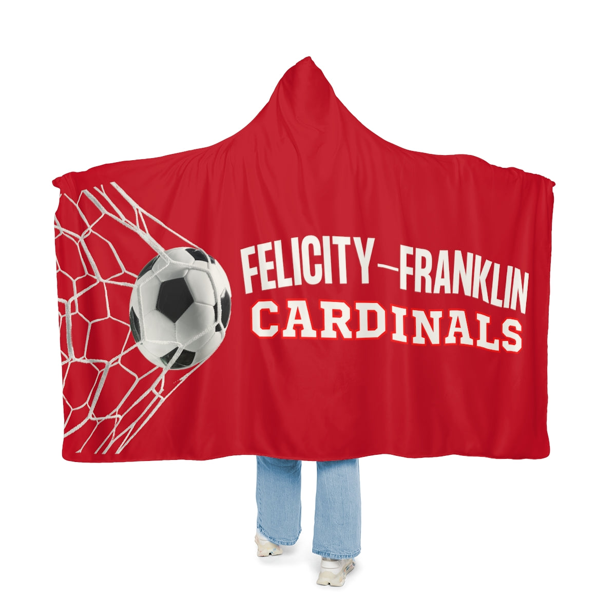 Cardinals Soccer Snuggle Blanket