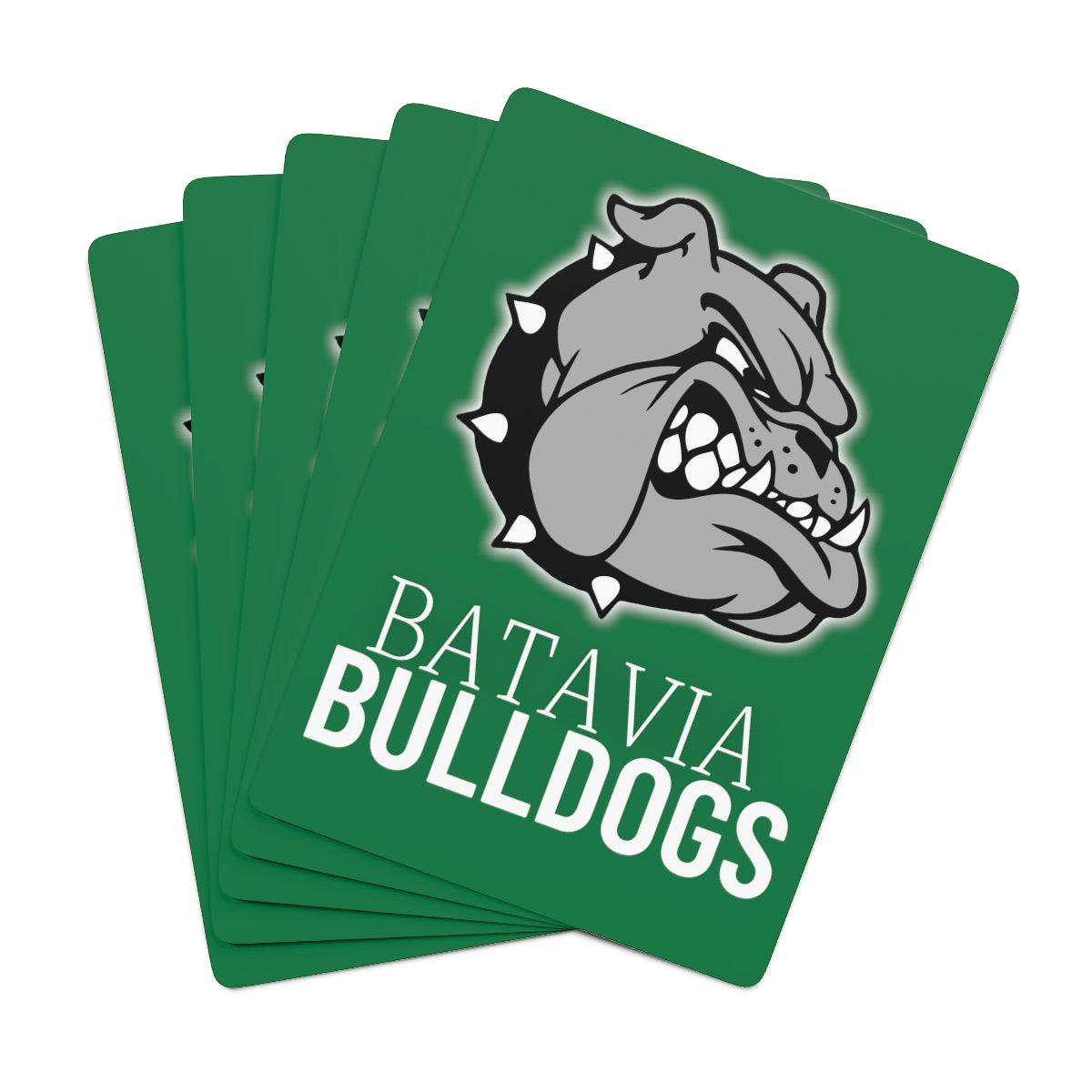 Bulldog Custom Poker Cards