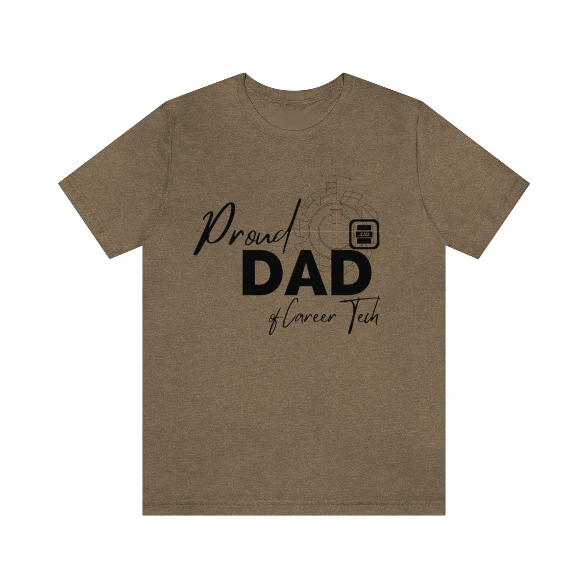 Proud Dad of Career Tech Student Jersey Short Sleeve Tee