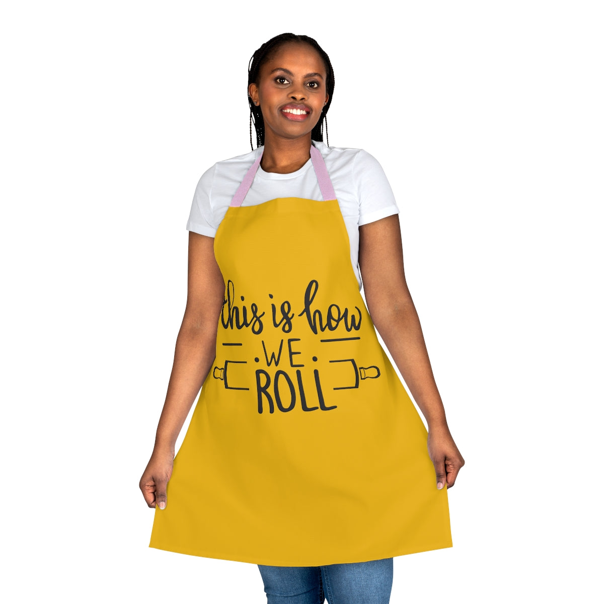 How We Roll Apron (AOP)