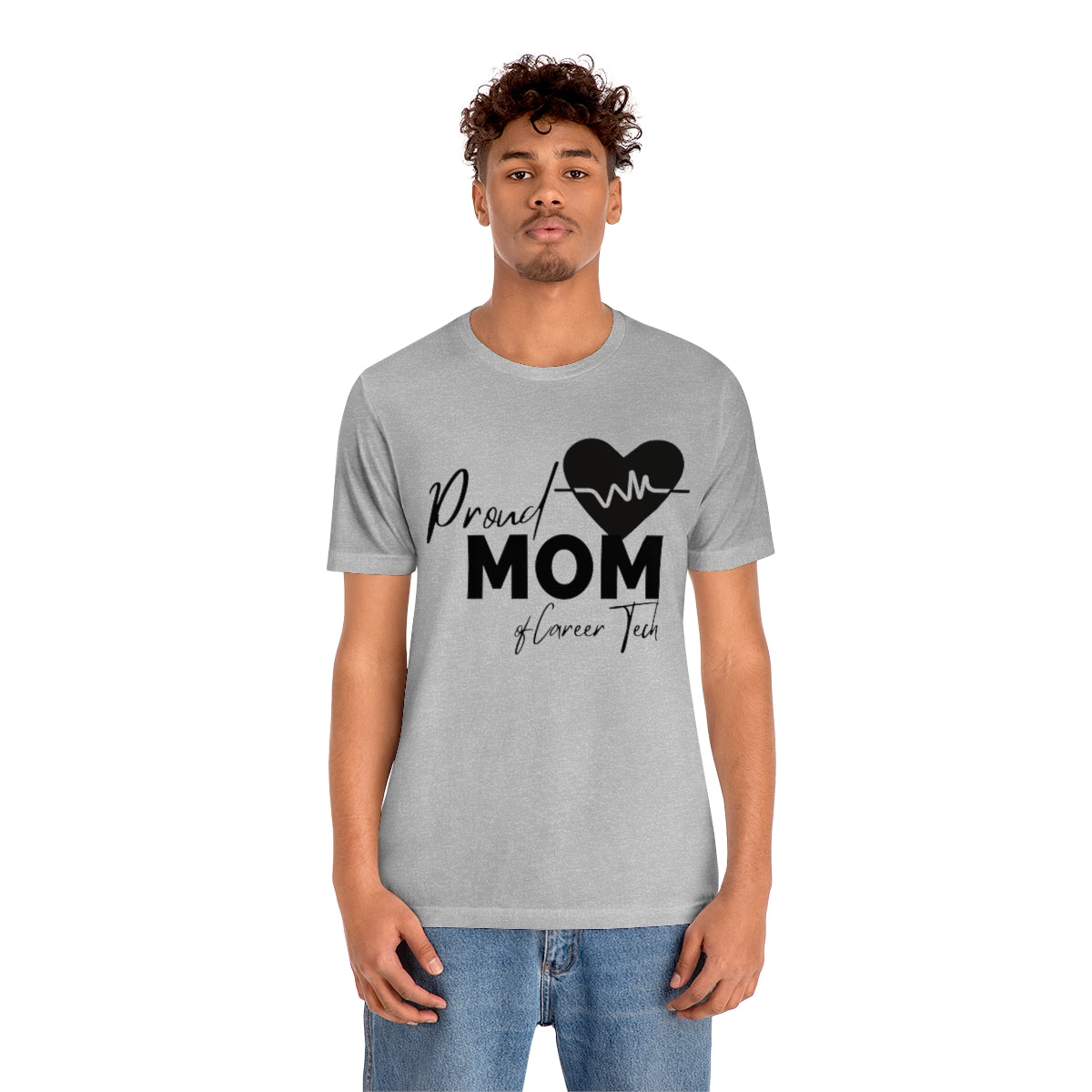 Proud Mom of Career Tech Student Jersey Short Sleeve Tee