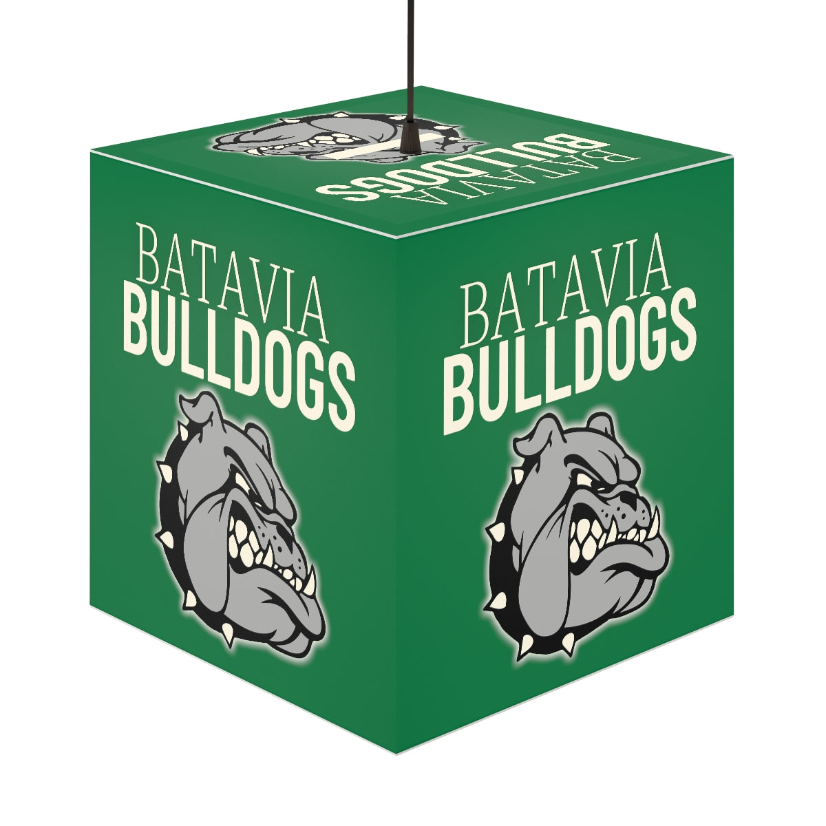 Bulldogs Light Cube Lamp