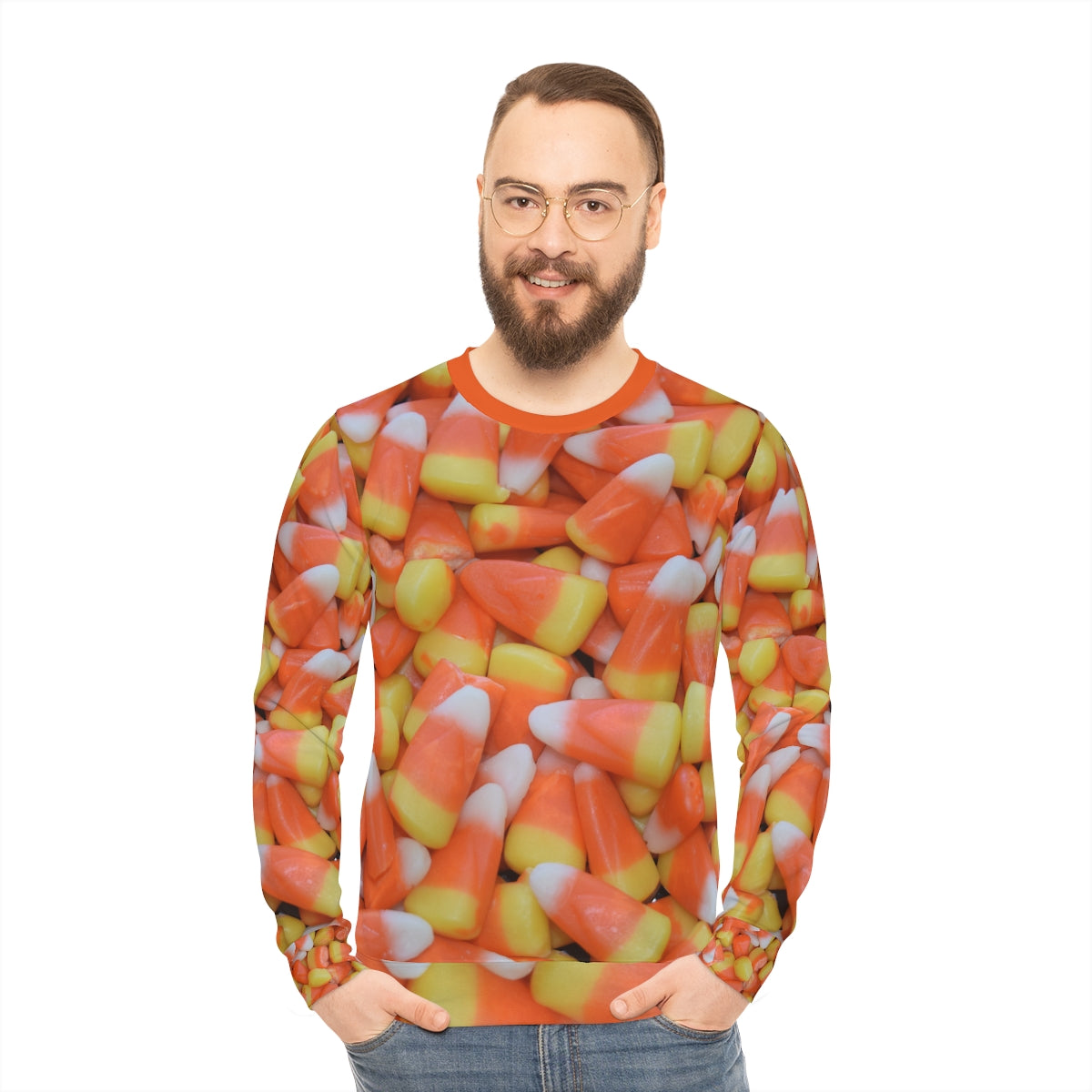 Candy Corn Lightweight Sweatshirt