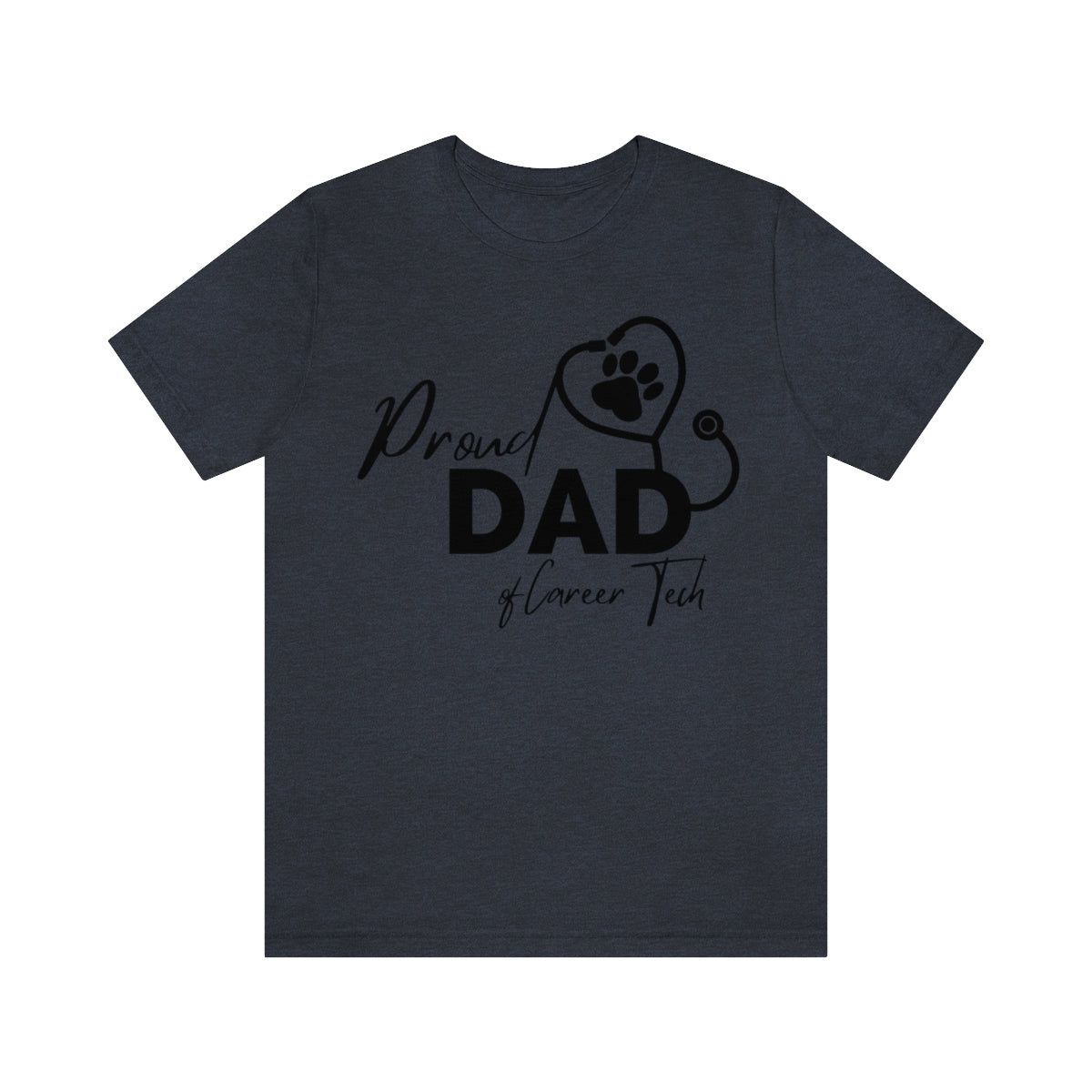 Proud Dad of Career Tech Student  Jersey Short Sleeve Tee