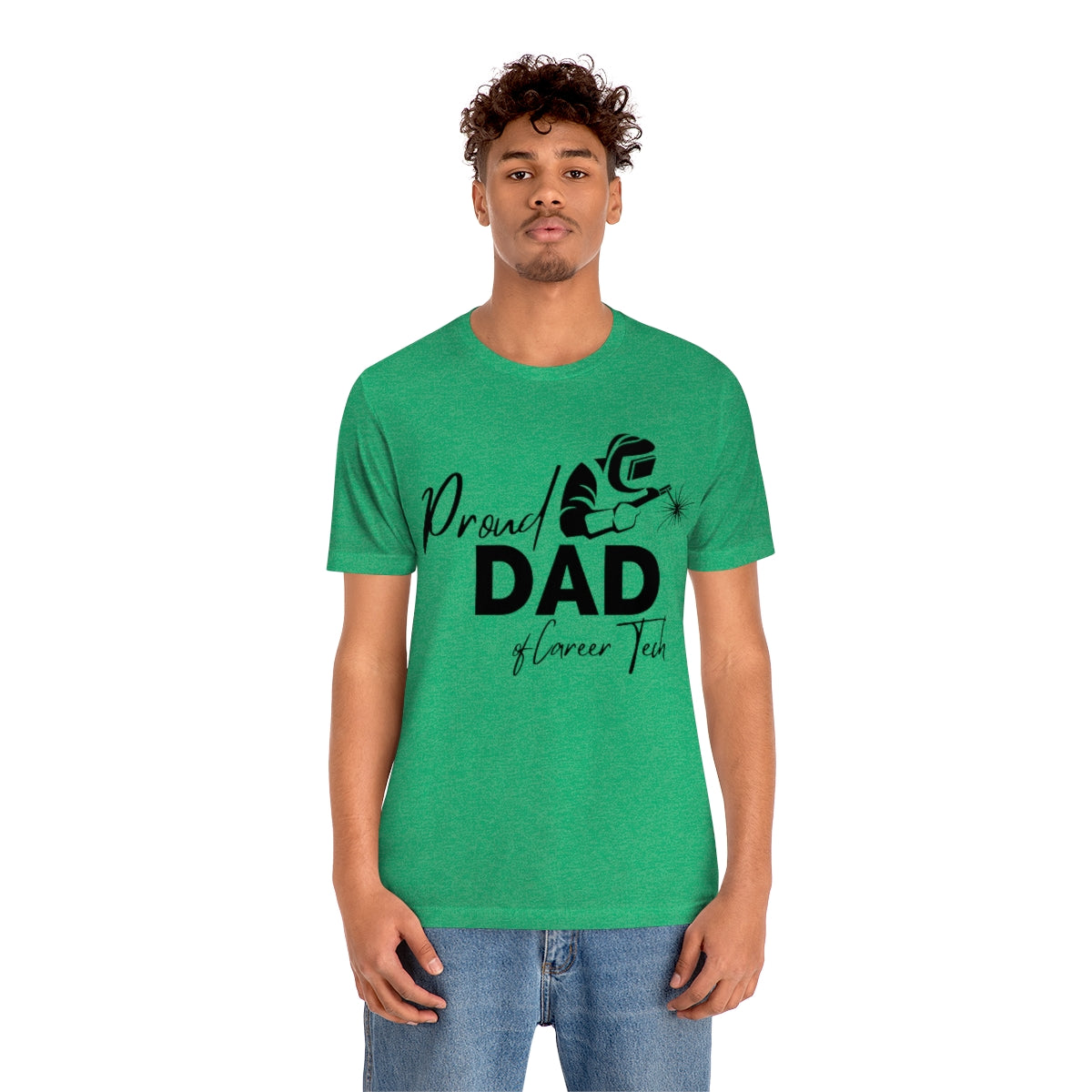 Proud Dad of Career Tech Student  Unisex Jersey