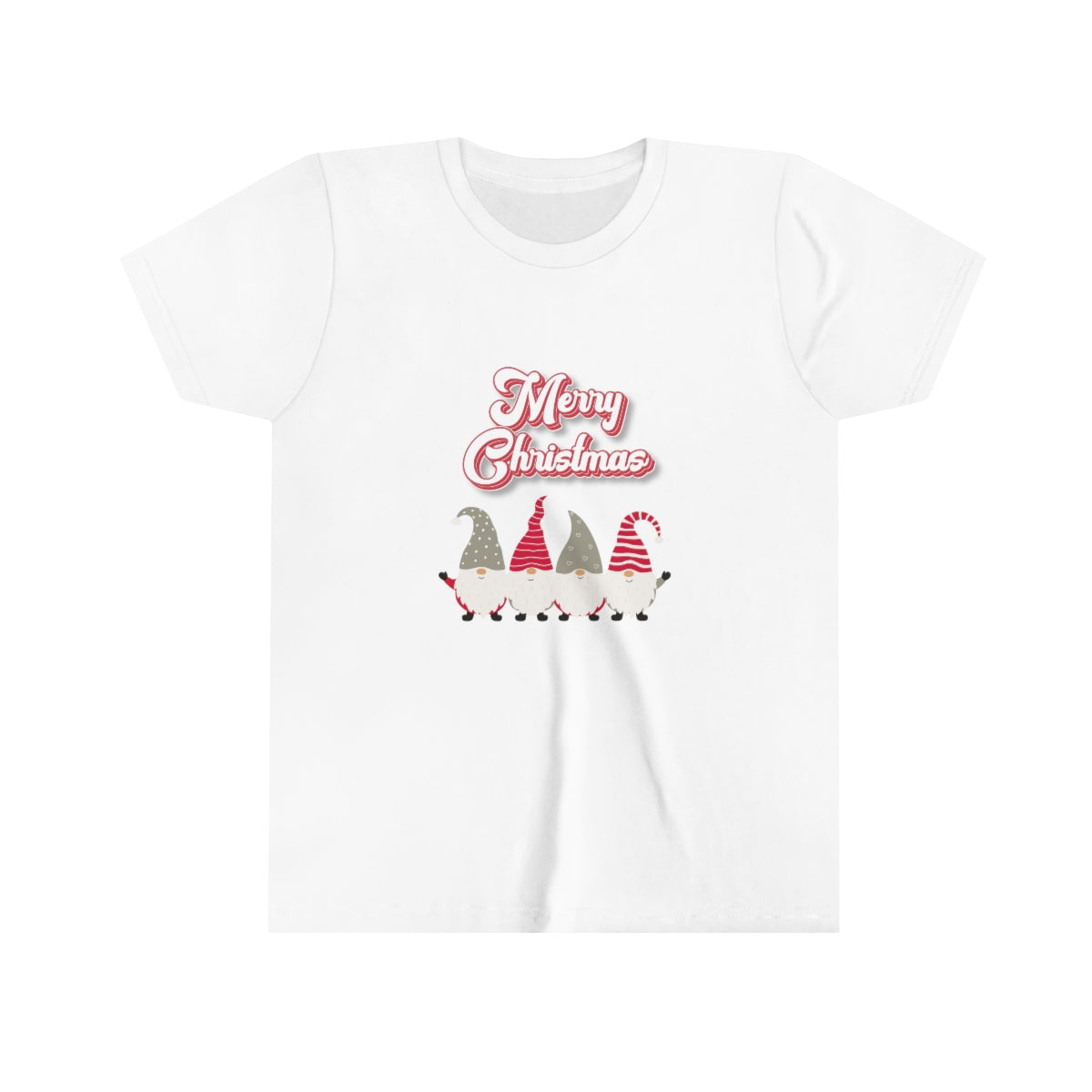 Merry Elfs Christmas Youth Short Sleeve Tee