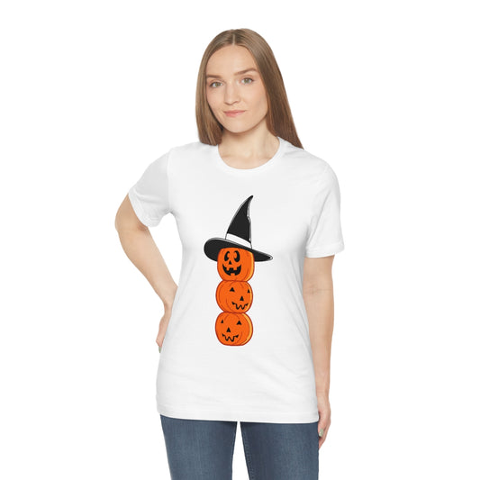 Pumpkin man Unisex Jersey Short Sleeve Tee