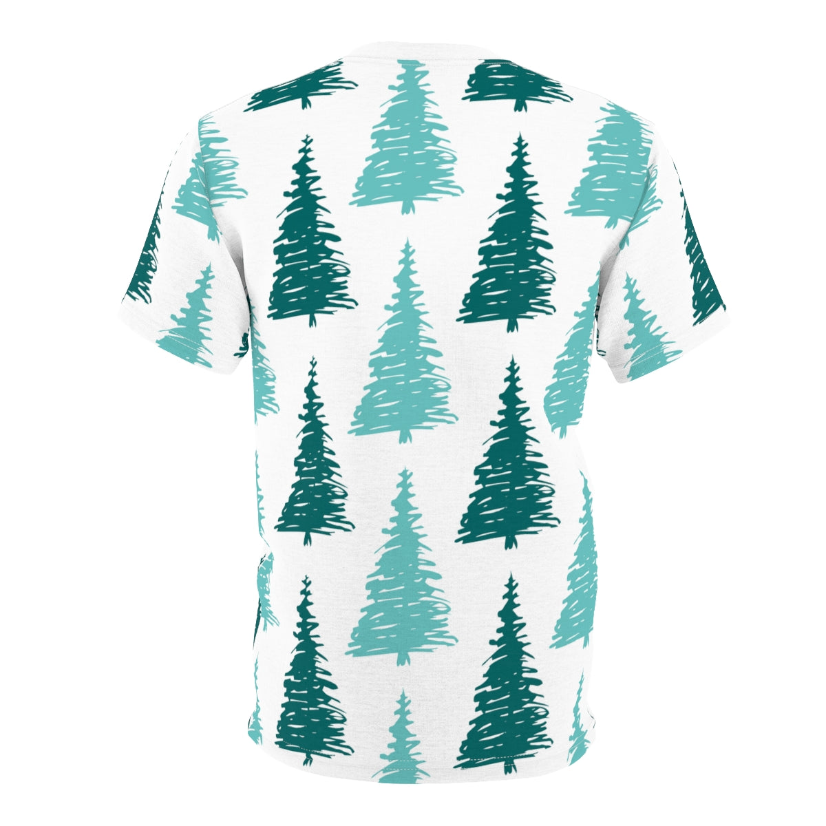 Christmas Tree Forest Unisex AOP Cut & Sew Tee