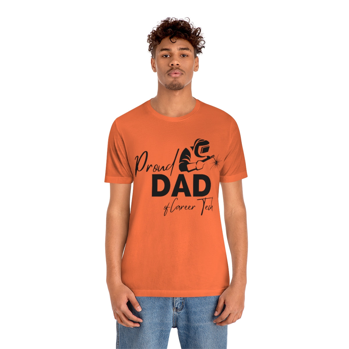 Proud Dad of Career Tech Student  Unisex Jersey