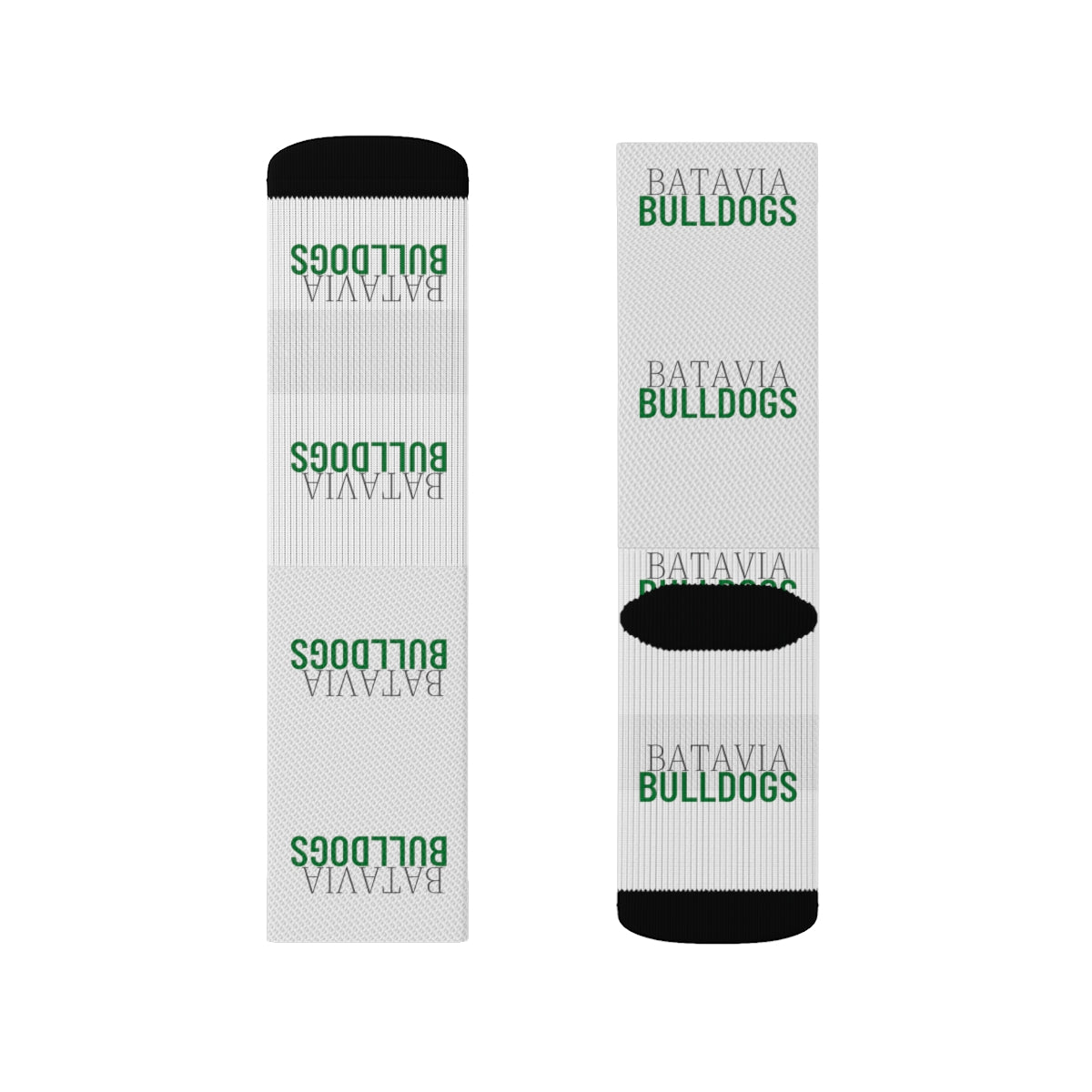 Bulldogs Sublimation Socks