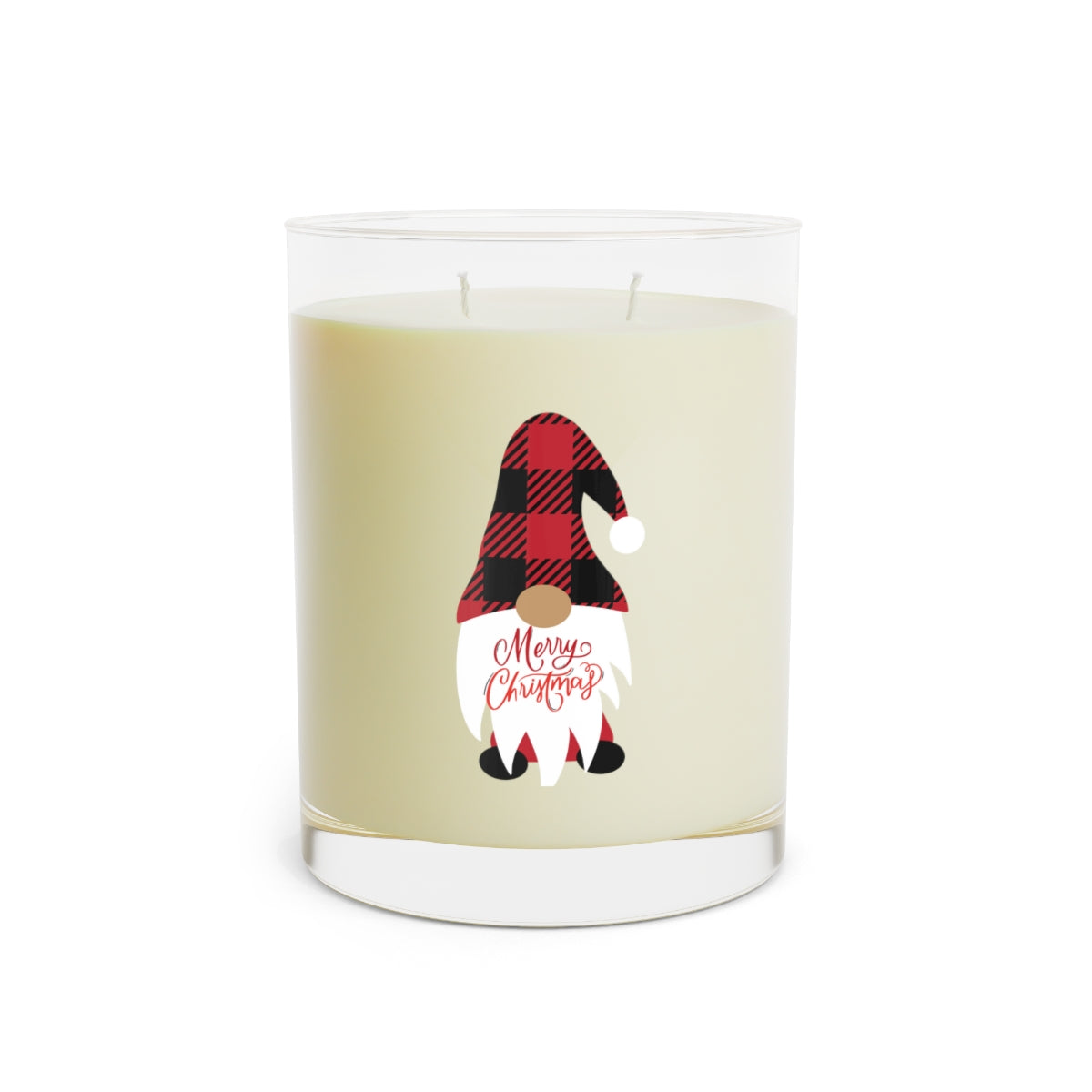 Christmas Gnome Scented Candle - Full Glass, 11oz