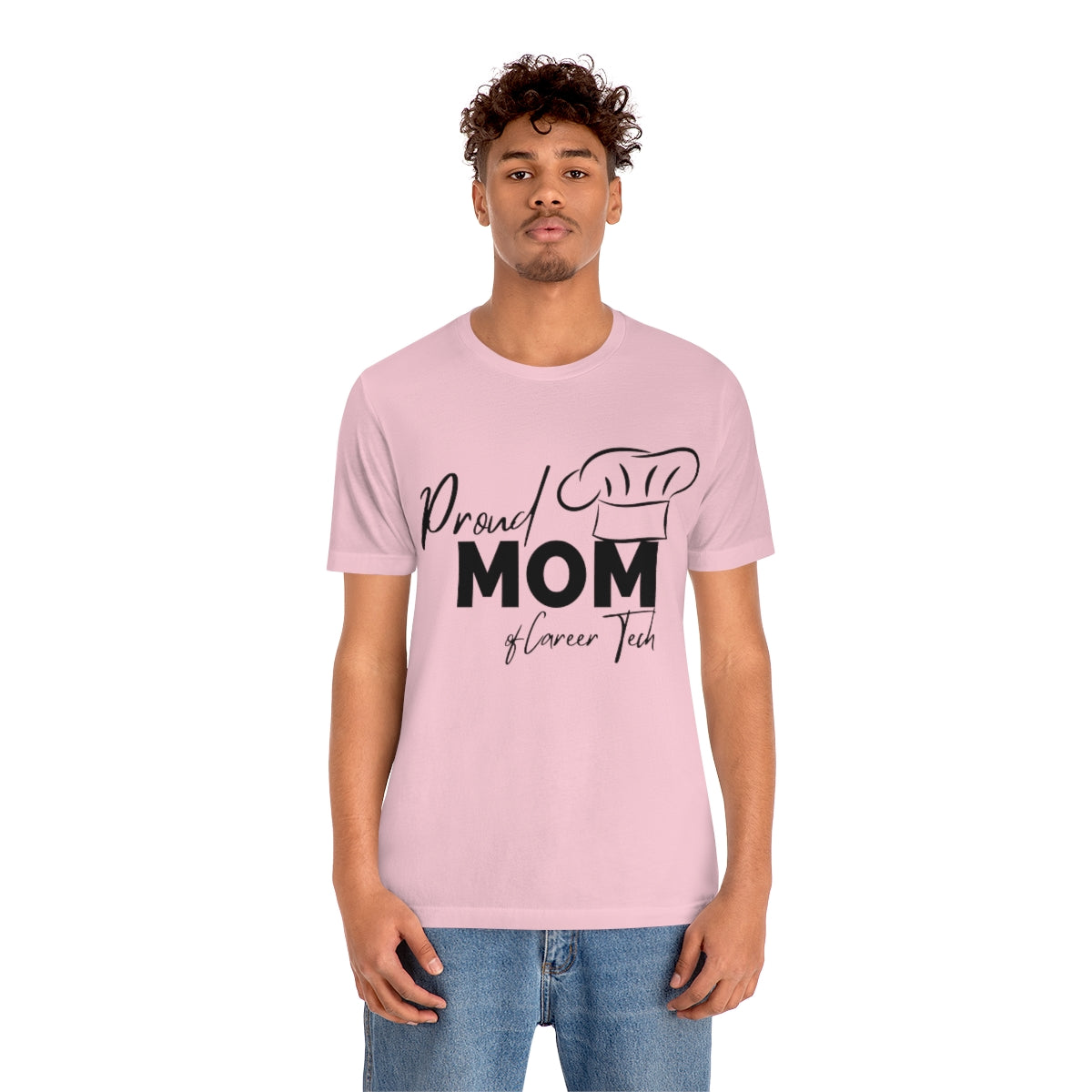 Proud Mom of Career Tech Student Jersey Short Sleeve Tee