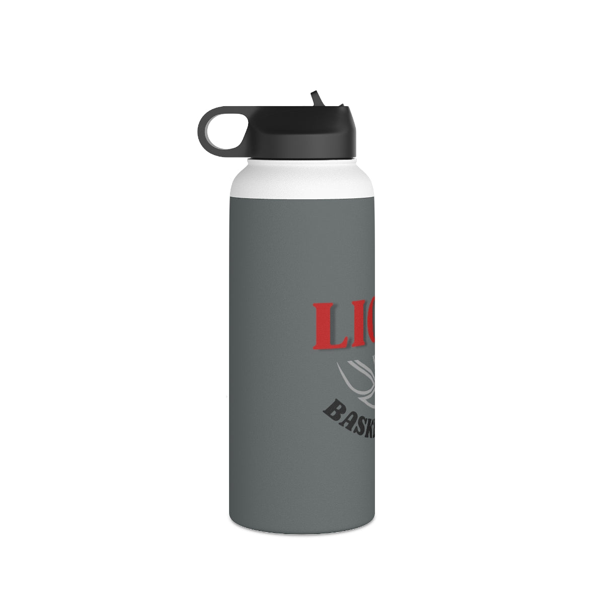 Lions Stainless Steel Water Bottle, Standard Lid