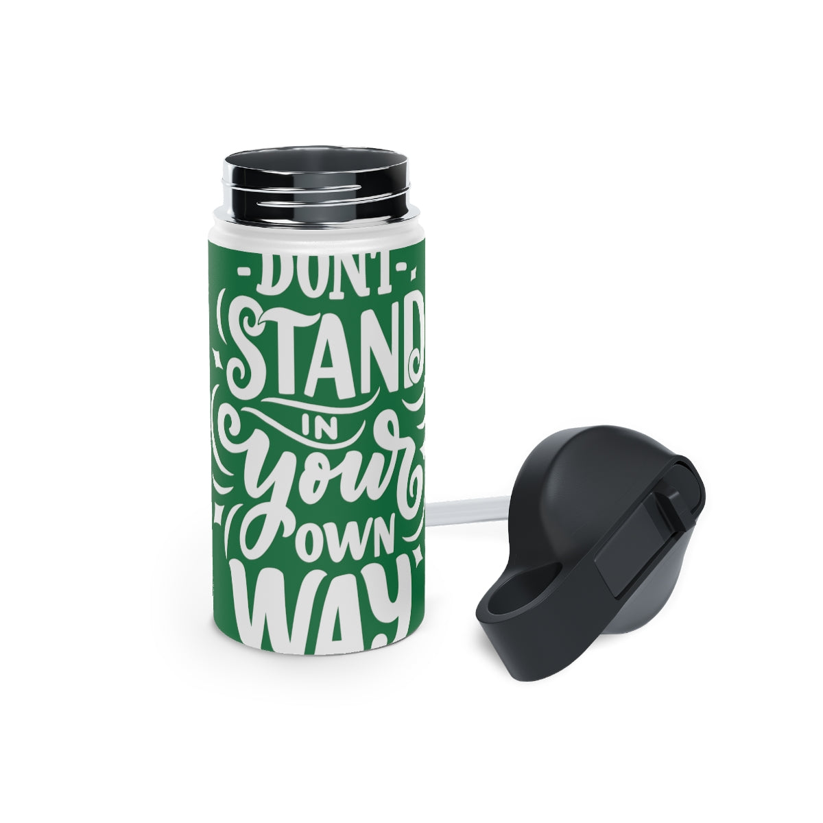 Stainless Steel Water Bottle, Standard Lid