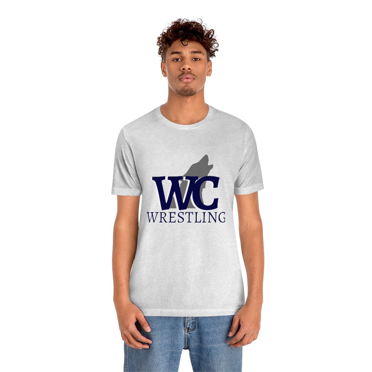 Wrestling Wolves Unisex Jersey Short Sleeve Tee