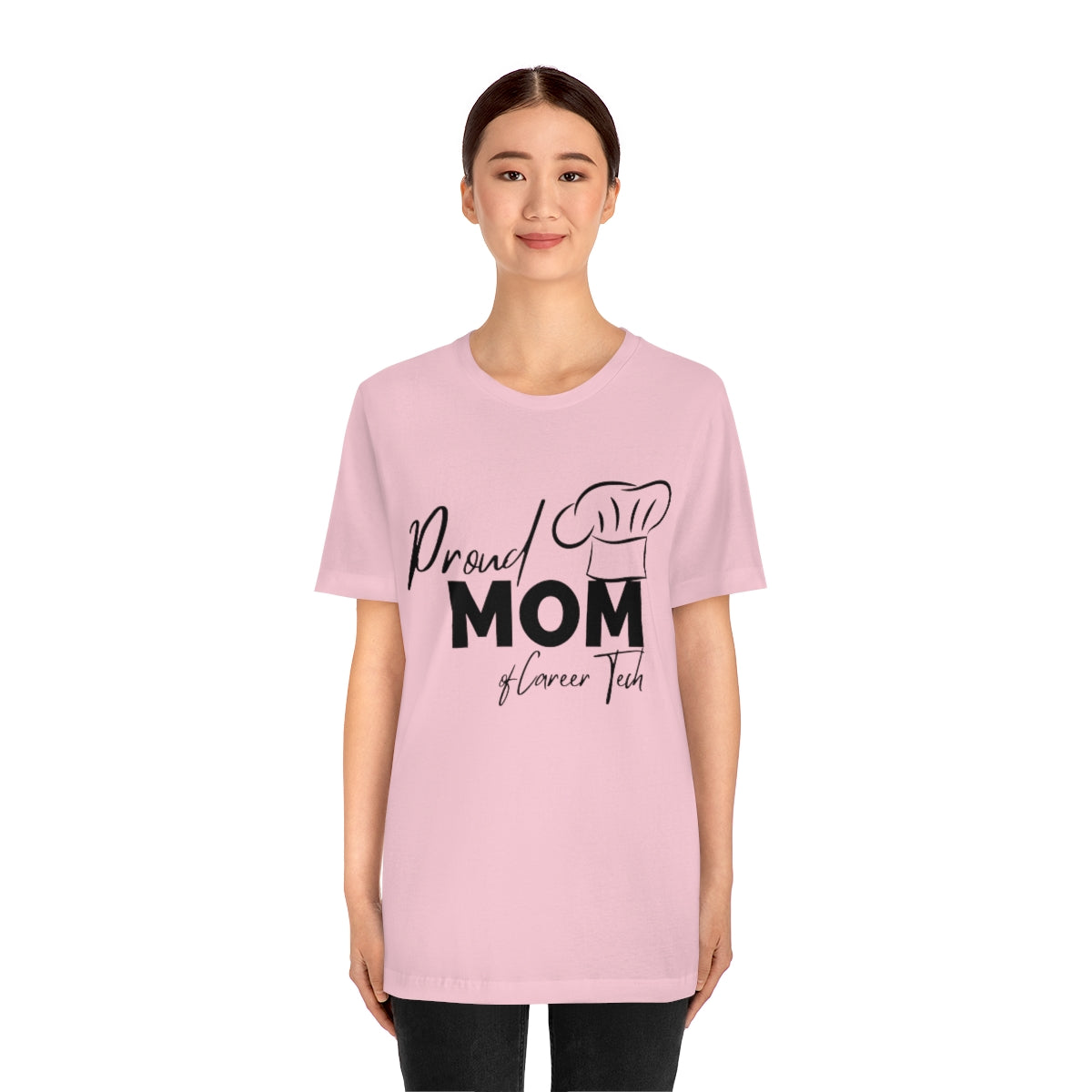 Proud Mom of Career Tech Student Jersey Short Sleeve Tee