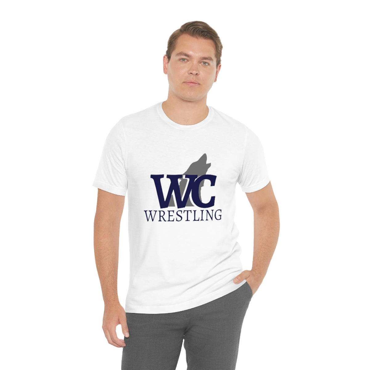 Wrestling Wolves Unisex Jersey Short Sleeve Tee