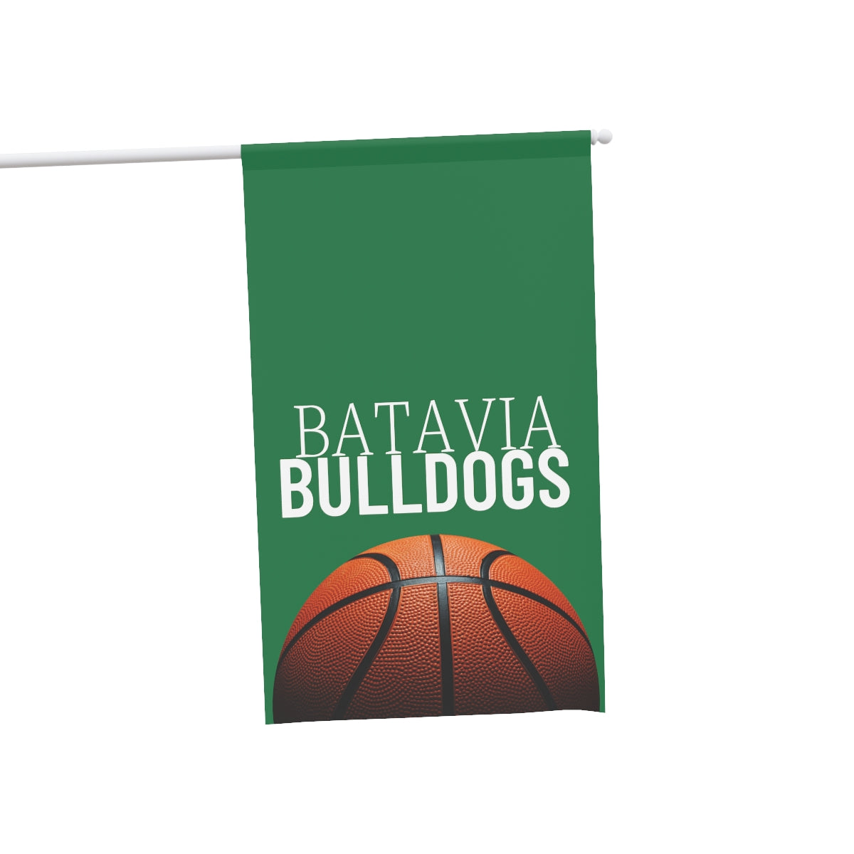 Basketball Bulldogs House Banner