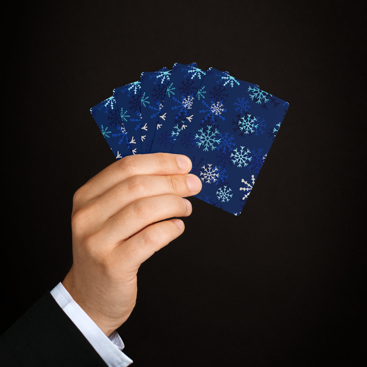 Snoe Flakes Custom Poker Cards