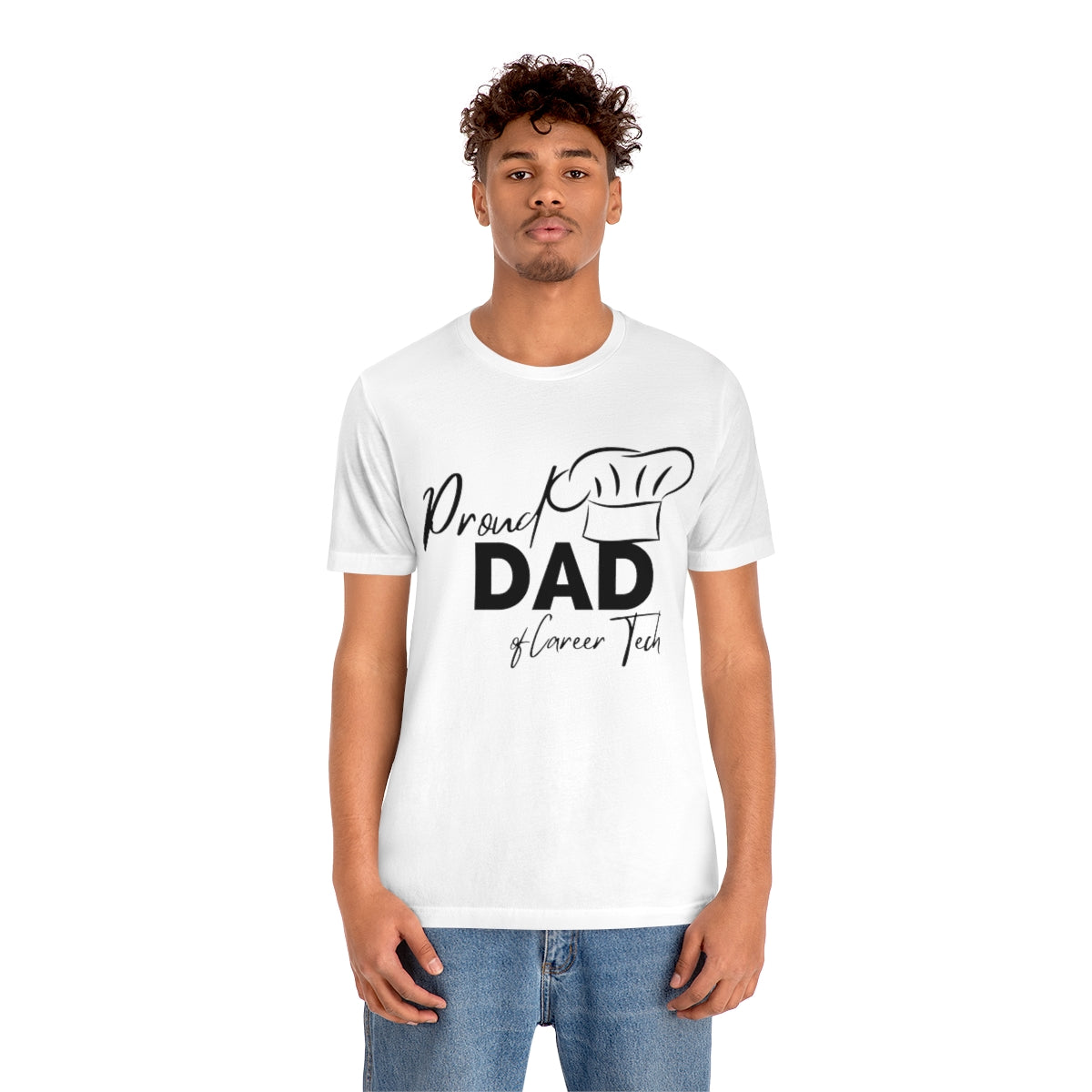 Proud Dad of Career Tech Student  Jersey Short Sleeve Tee