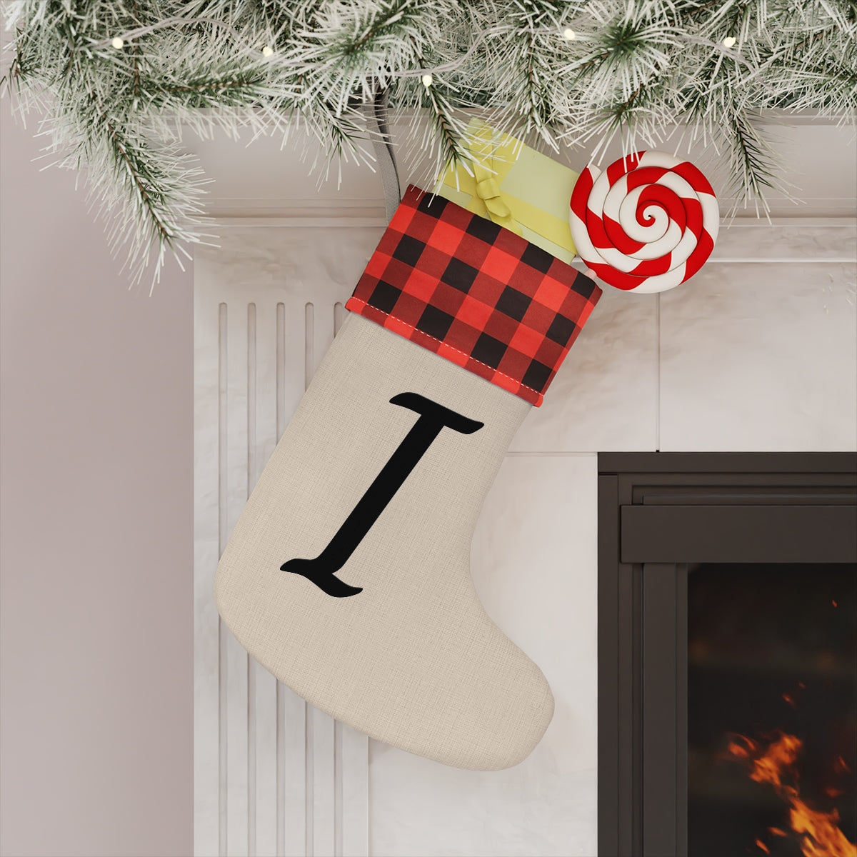 "I" Christmas Stocking