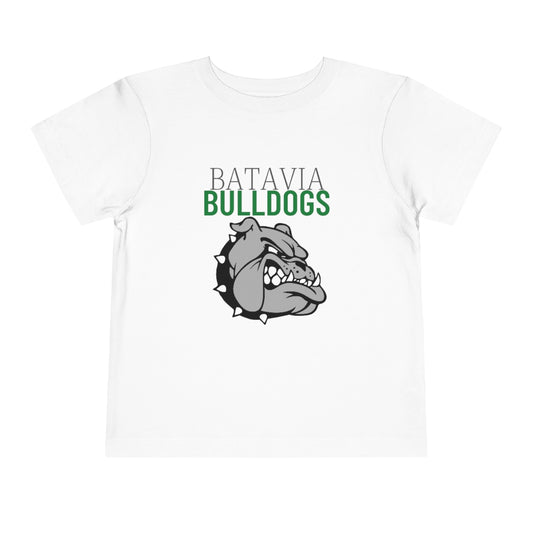 Batavia Bulldogs Toddler Short Sleeve Tee