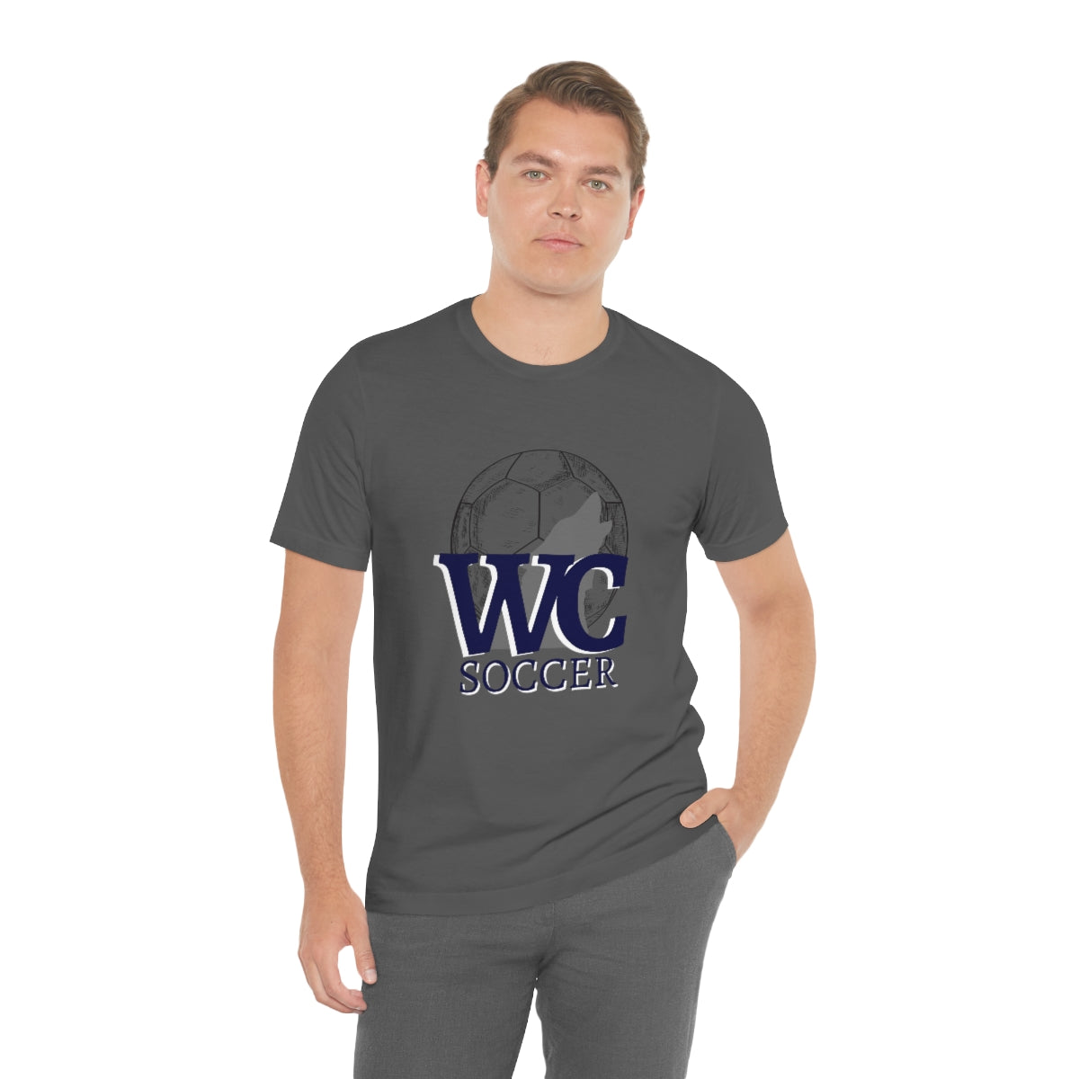 Soccer Wolves Unisex Jersey Short Sleeve Tee