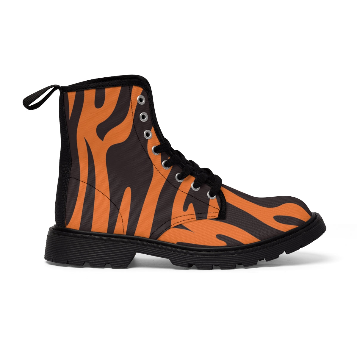 Bengal Stripes Men's Canvas Boots