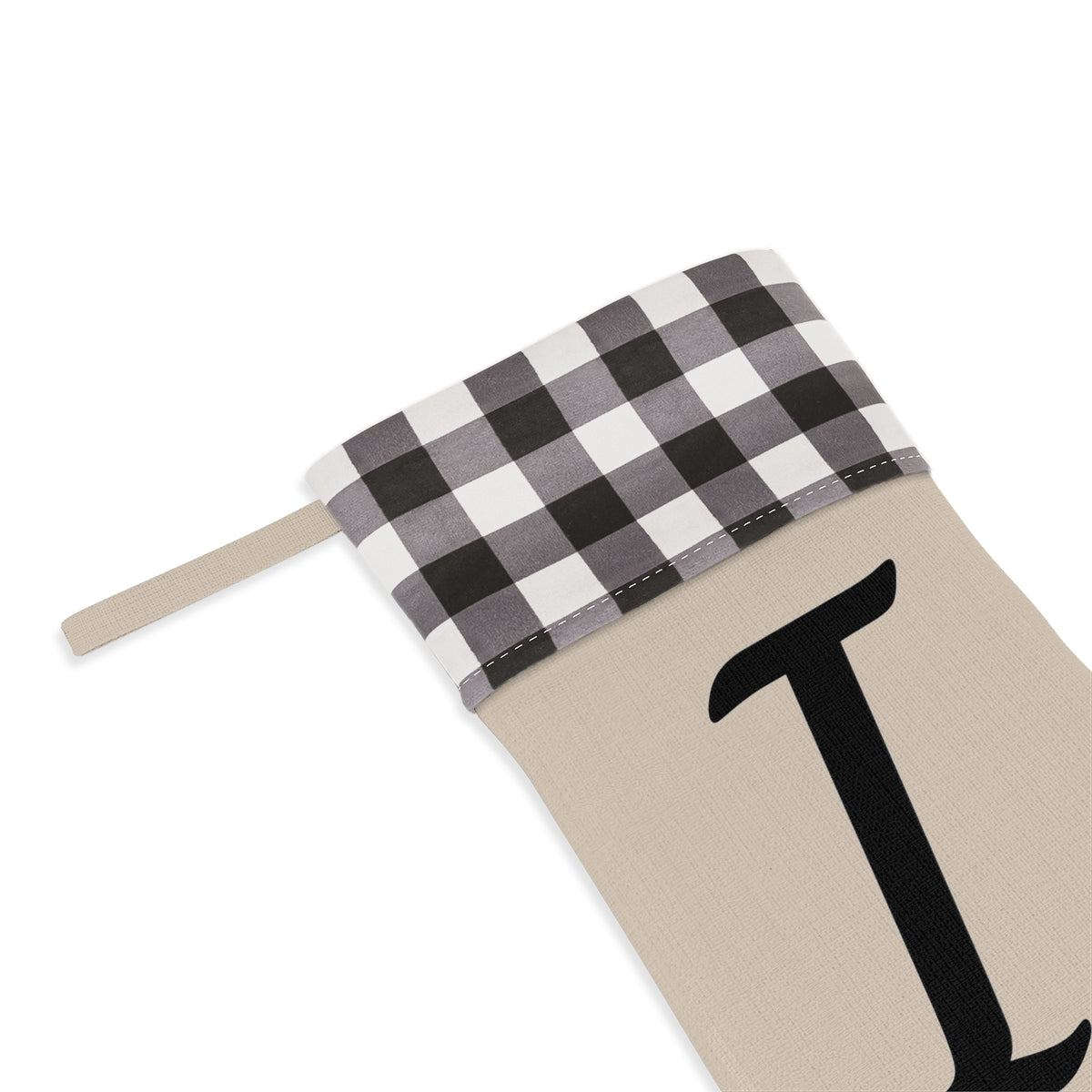 "I" Christmas Stocking